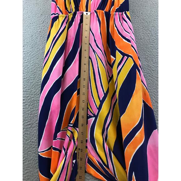 Anthropologie Maeve Finley Wide Leg Colorful Jumpsuit Size 10 - Picture 6 of 11